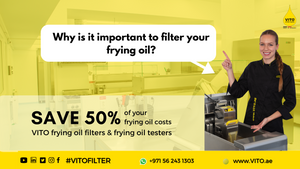 Why is it important to filter your frying oil?